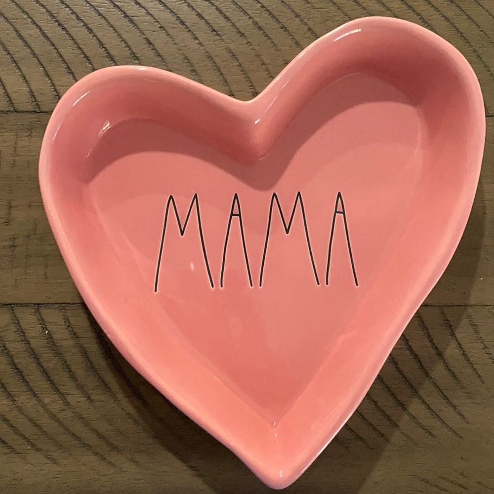 Rae Dunn Mama Heart Dish